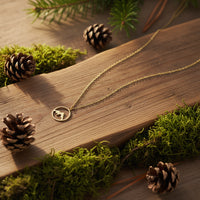 CloseUp Ansicht von Berg Halskette in 925 Silber von Sofia Milani - N0760