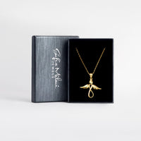 Boxansicht von Flügel Halskette in 925 Silber von Sofia Milani - N0769