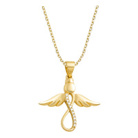 Hauptansicht von Flügel Halskette in 925 Silber von Sofia Milani - N0769