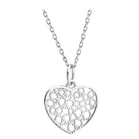 Hauptansicht von Herz Halskette in 925 Silber von Sofia Milani - N0780