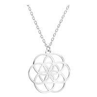 Hauptansicht von Blumen Ornamenten Halskette in 925 Silber von Sofia Milani - N0782
