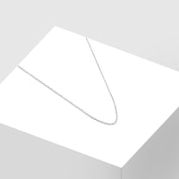 Displayansicht von Glieder Ketten Halskette in 925 Silber von Sofia Milani - N0576