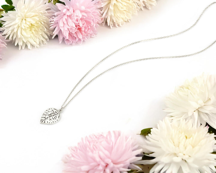 Halsketten von Sofia Milani aus 925 Sterling Silber mit Natur Motiv