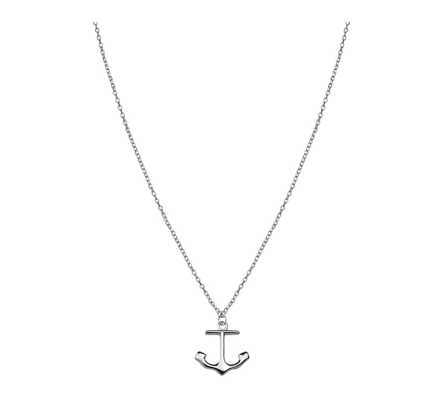 Anker Halskette in 925 Silber