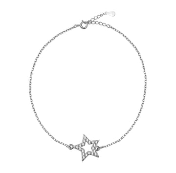 Stern Armband in 925 Silber
