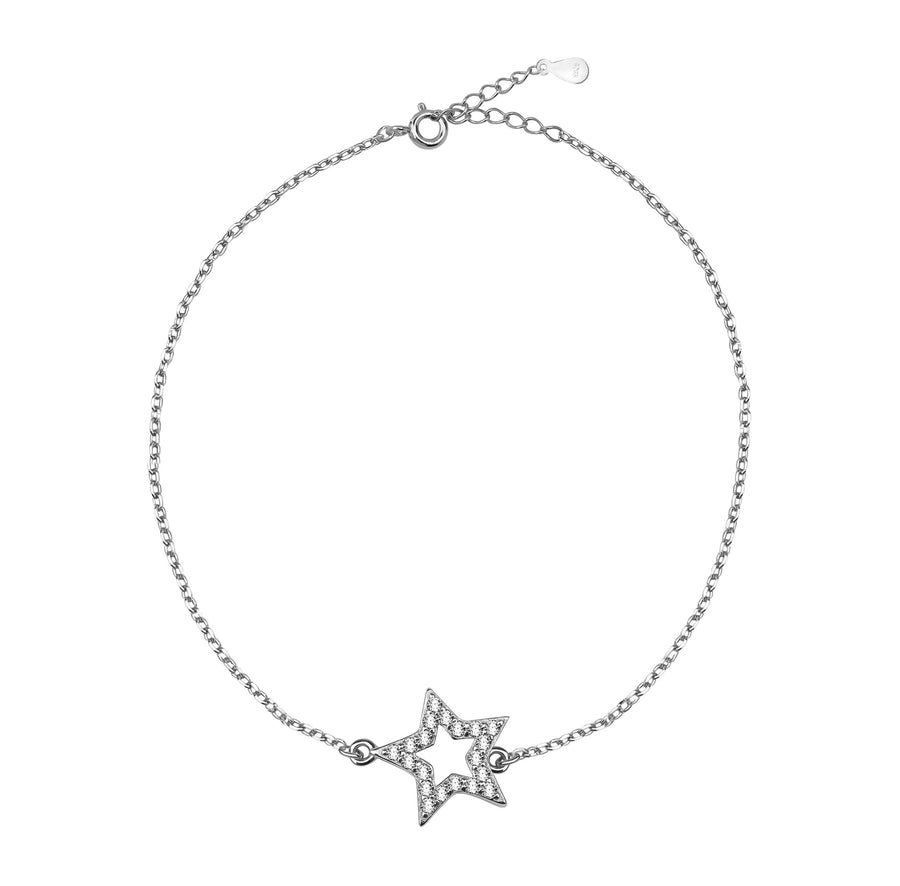 Stern Armband in 925 Silber