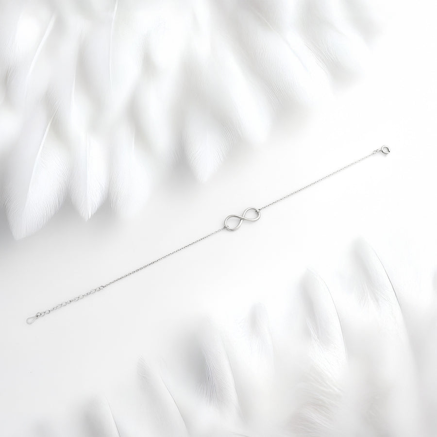 Unendlich Armband in 925 Silber