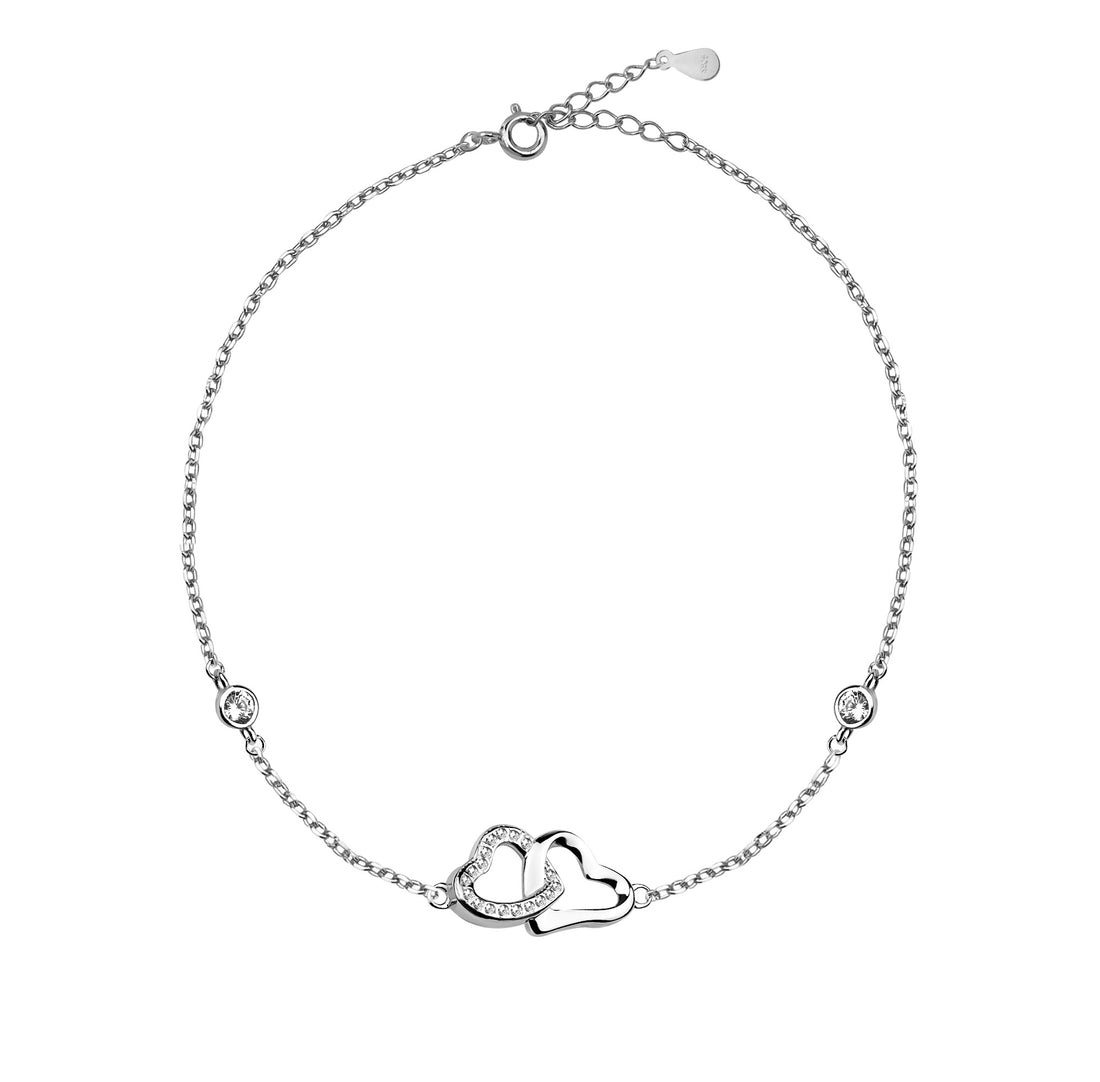 Herz Armband in 925 Silber