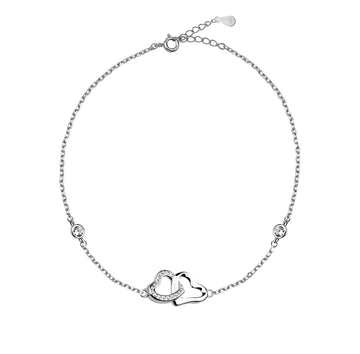 Herz Armband in 925 Silber