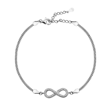 Unendlich Armband in 925 Silber