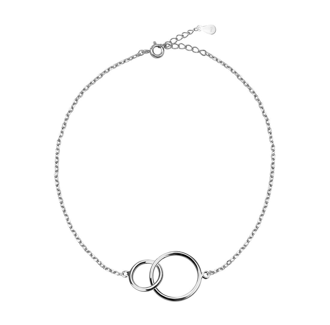 Kreis Armband in 925 Silber