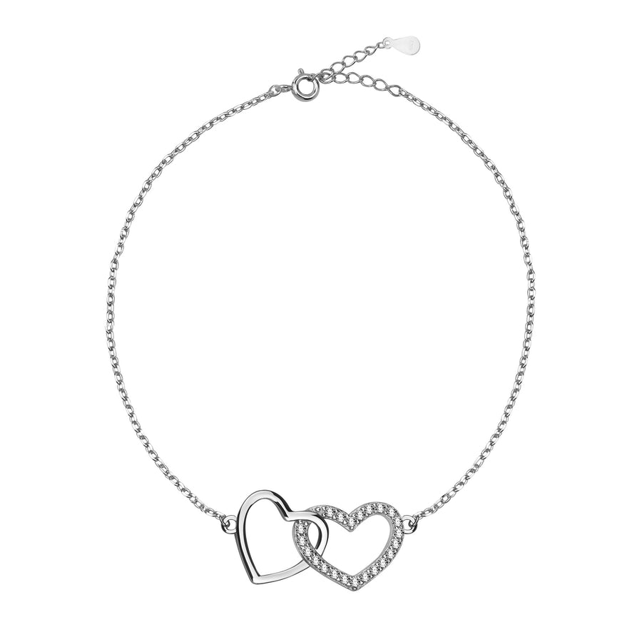 Herz Armband in 925 Silber