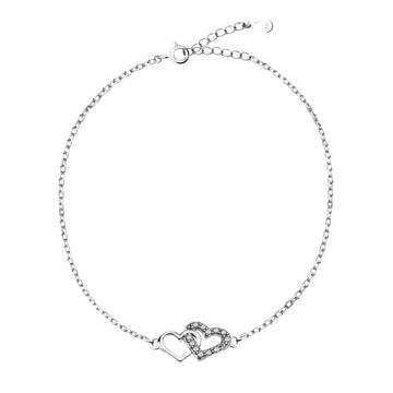 Herz Armband in 925 Silber