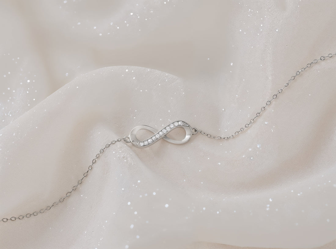 Unendlich Armband in 925 Silber