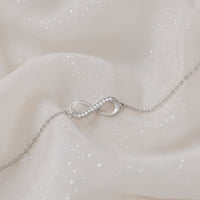 Unendlich Armband in 925 Silber