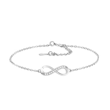 Unendlich Armband in 925 Silber