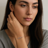 Unendlich Armband in 925 Silber