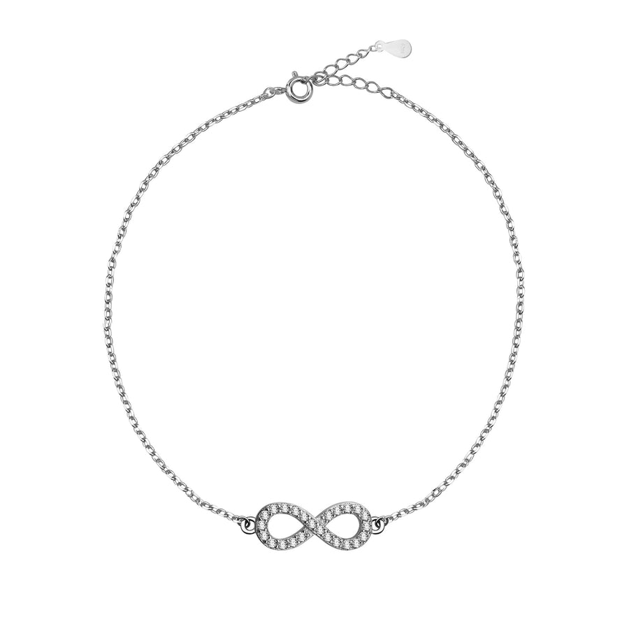 Unendlich Armband in 925 Silber