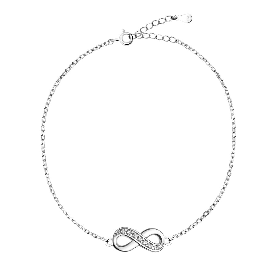 Unendlich Armband in 925 Silber