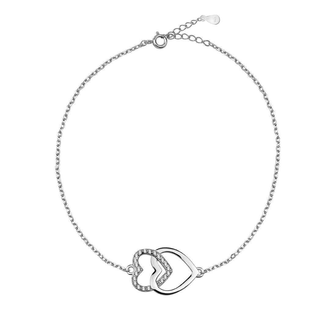 Herz Armband in 925 Silber