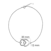 Herz Armband in 925 Silber