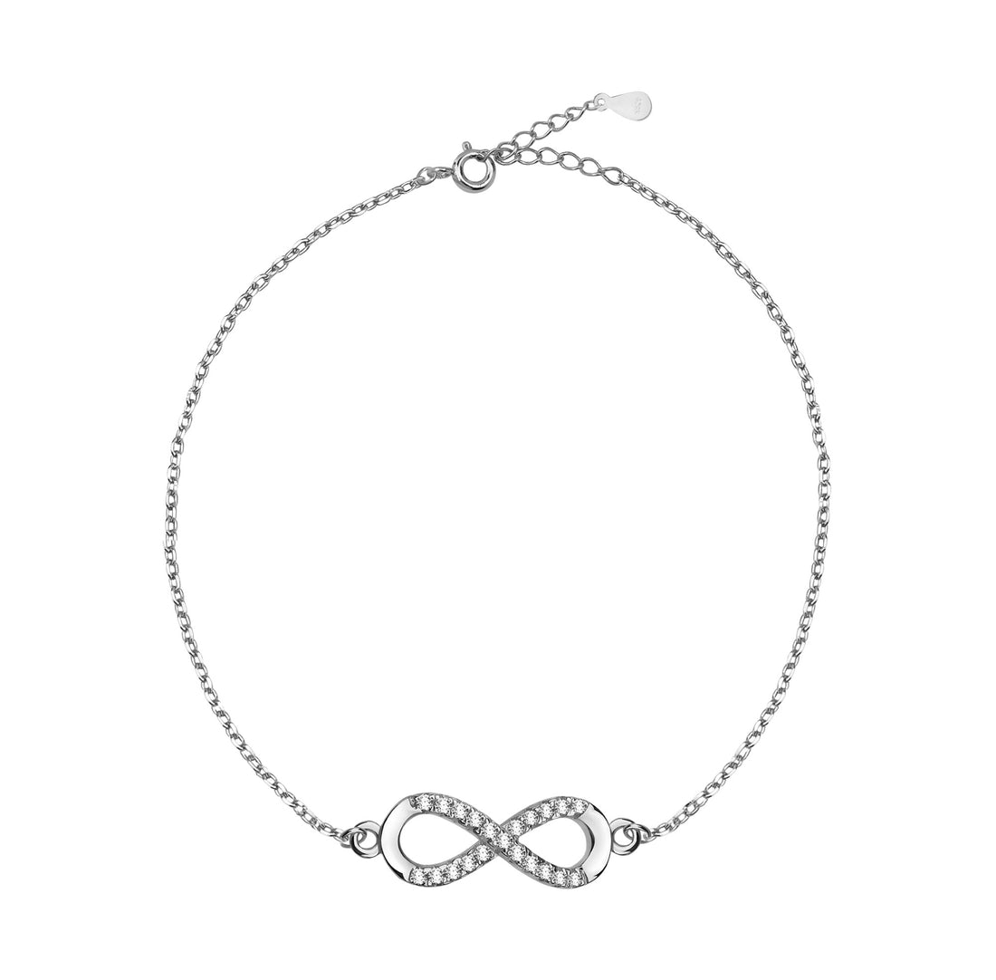 Unendlich Armband in 925 Silber