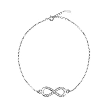 Unendlich Armband in 925 Silber