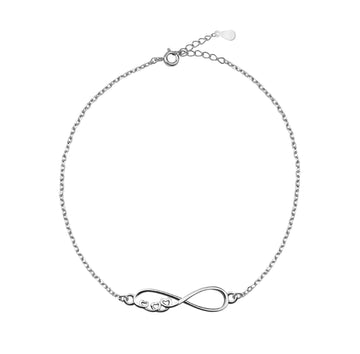 Unendlich Armband in 925 Silber