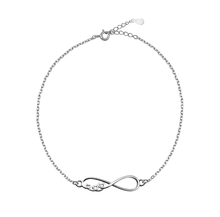 Unendlich Armband in 925 Silber