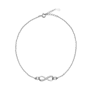 Unendlich Armband in 925 Silber