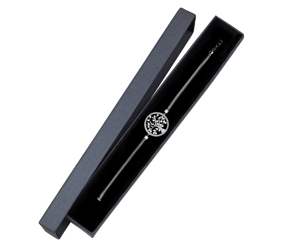 Baum Armband in 925 Silber