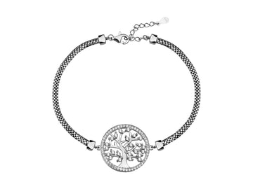 Baum Armband in 925 Silber