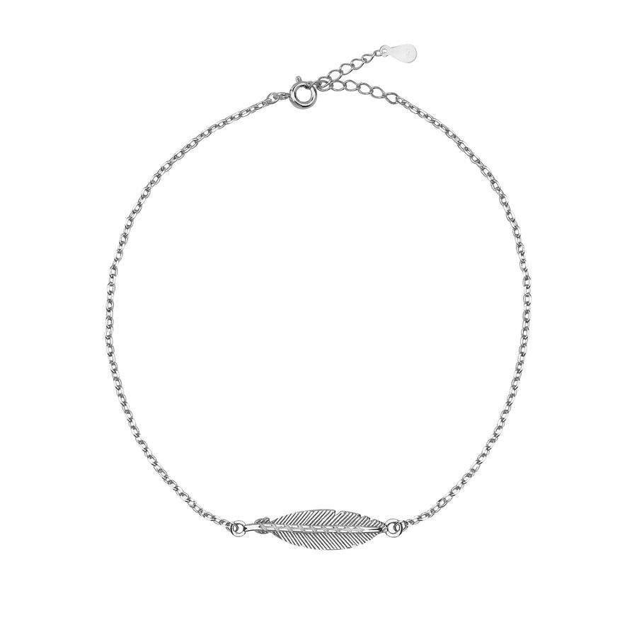 Flügel Armband in 925 Silber