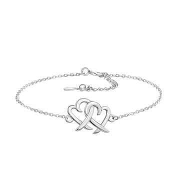 Herz Armband in 925 Silber