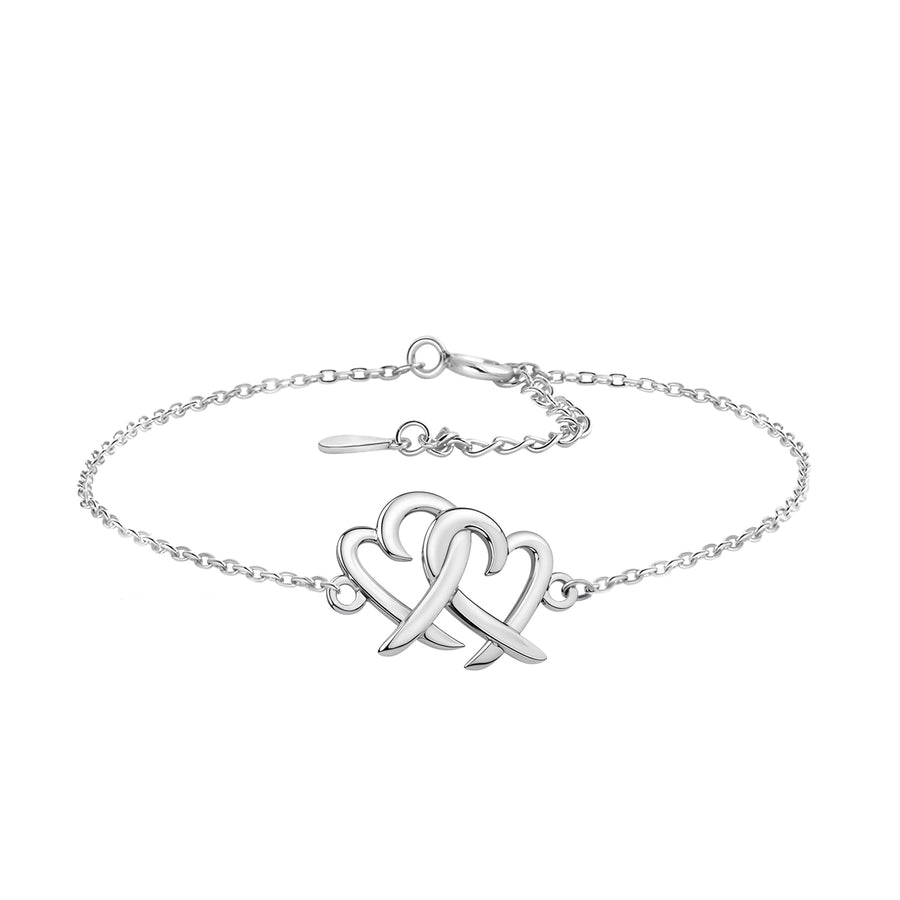 Herz Armband in 925 Silber