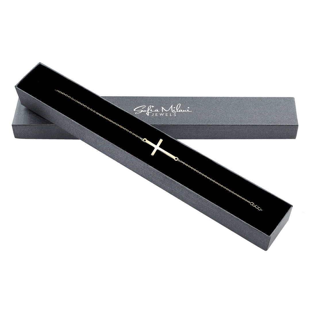 Kreuz Armband in 925 Silber