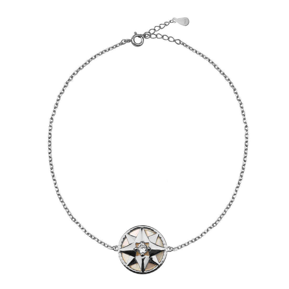 Stern Armband in 925 Silber