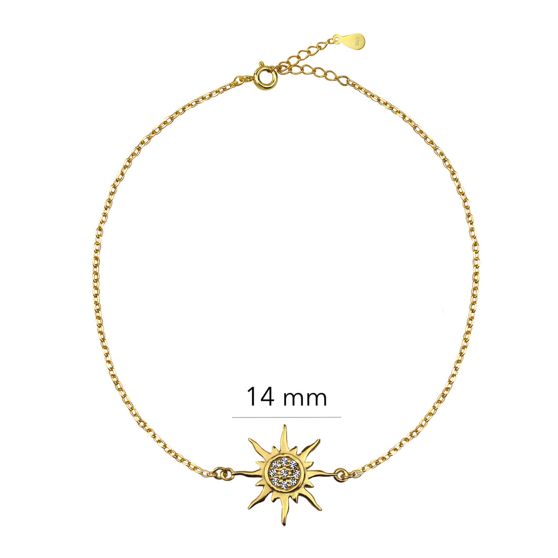 Stern Armband in 925 Silber