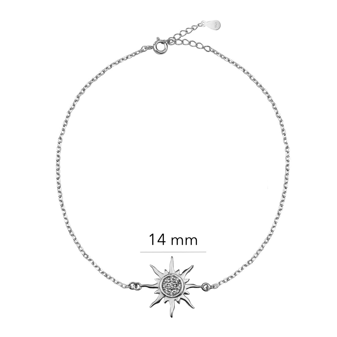 Stern Armband in 925 Silber