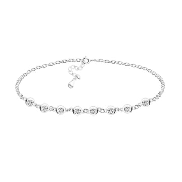 Zirconia Armband in 925 Silber