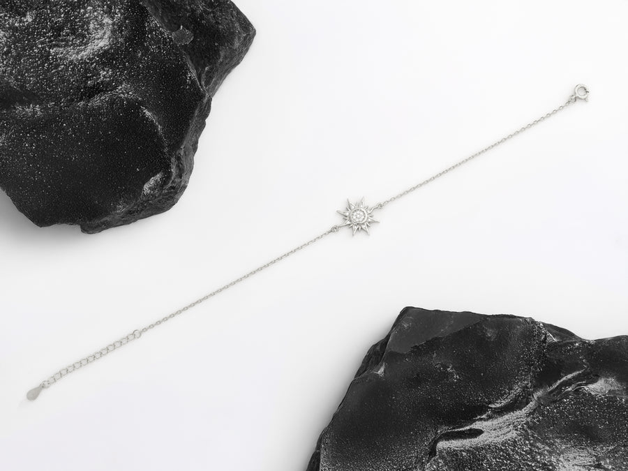 Stern Armband in 925 Silber