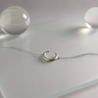 Mond Armband in 925 Silber