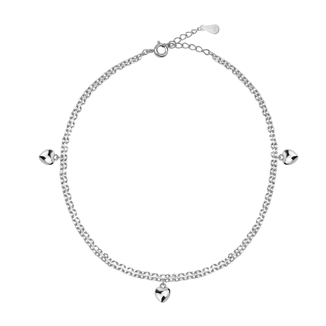 Herz Armband in 925 Silber
