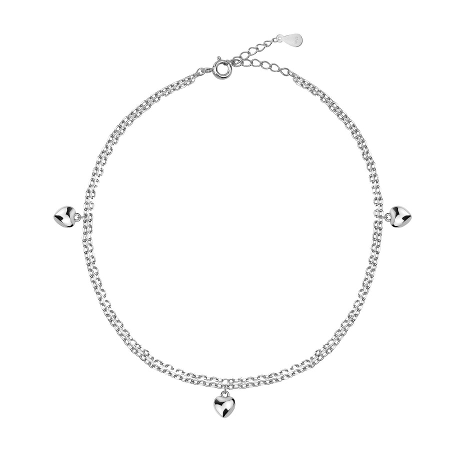 Herz Armband in 925 Silber