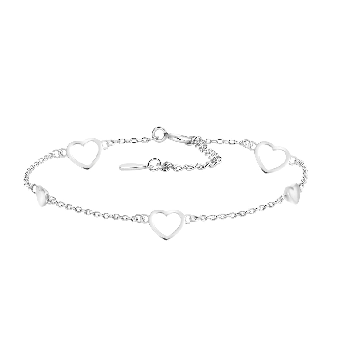Herz Armband in 925 Silber