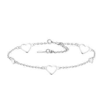 Herz Armband in 925 Silber