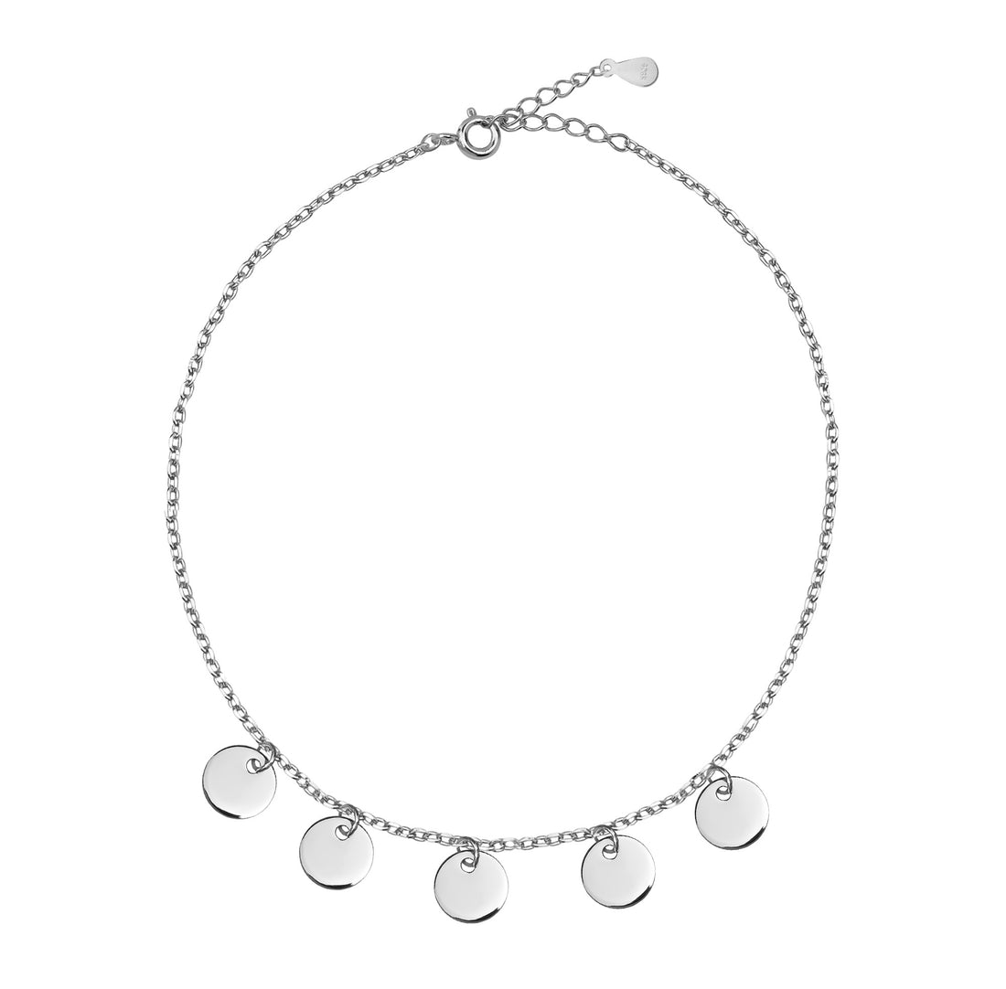 Kreis Armband in 925 Silber
