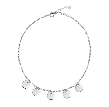 Kreis Armband in 925 Silber