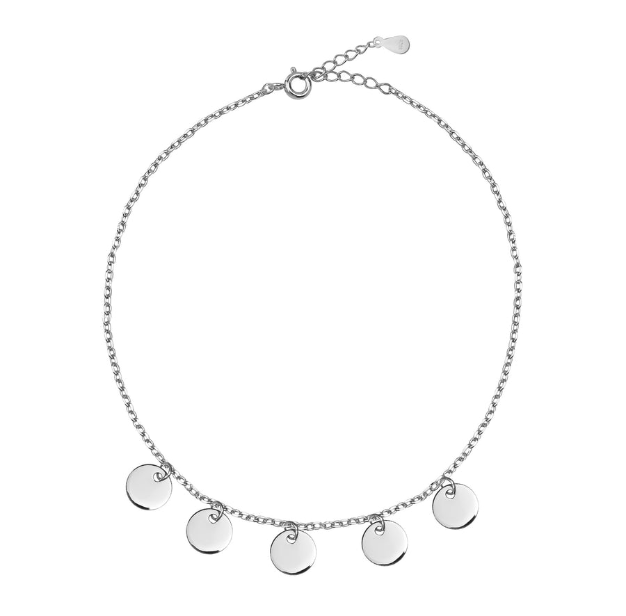 Kreis Armband in 925 Silber