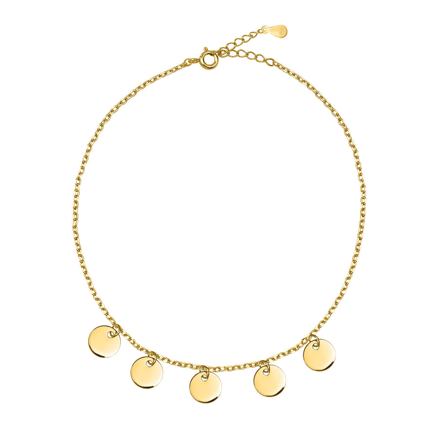 Kreis Armband in 925 Silber